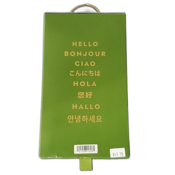 Kate Spade Phone CaseBox. Clear with Gold glitter NWT - Picture 3 of 3